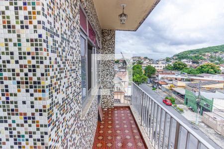 Varanda da Sala de apartamento à venda com 3 quartos, 79m² em Madureira, Rio de Janeiro