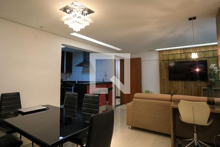 Sala de apartamento à venda com 3 quartos, 87m² em Lourdes, Belo Horizonte