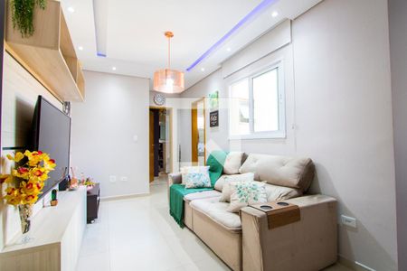 Sala de apartamento à venda com 2 quartos, 94m² em Vila Leopoldina, Santo André