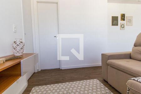 Sala de TV de apartamento para alugar com 1 quarto, 49m² em Alphaville Empresarial, Barueri