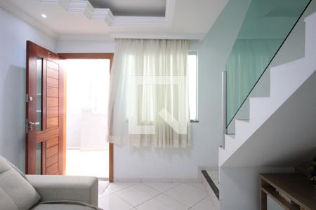 Sala de casa de condomínio à venda com 2 quartos, 110m² em Céu Azul, Belo Horizonte