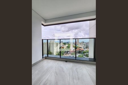 Varanda da Sala de apartamento à venda com 2 quartos, 67m² em Santo Agostinho, Belo Horizonte
