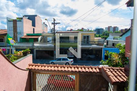 Vista da sala de casa à venda com 3 quartos, 224m² em Parque Marajoara, Santo André