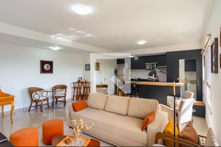 Sala de apartamento para alugar com 1 quarto, 63m² em Melville Empresarial Ii, Barueri