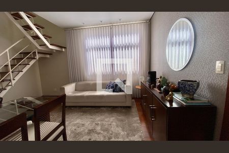Sala 1 de apartamento à venda com 2 quartos, 140m² em Barroca, Belo Horizonte