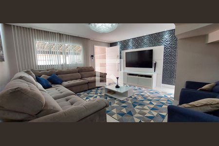 Sala de casa para alugar com 3 quartos, 131m² em Parque Capuava, Santo André