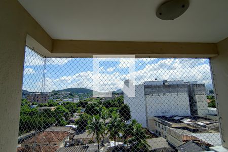 varanda de apartamento à venda com 3 quartos, 72m² em Taquara, Rio de Janeiro