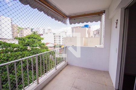 Varanda da Sala de apartamento para alugar com 2 quartos, 66m² em Grajaú, Rio de Janeiro