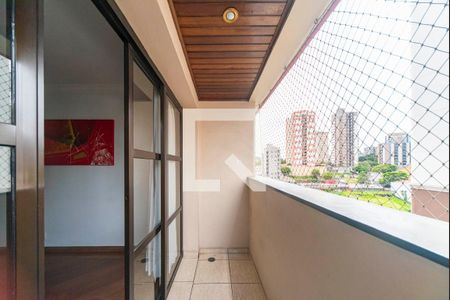 Varanda da Sala de apartamento para alugar com 3 quartos, 182m² em Vila Bastos, Santo André