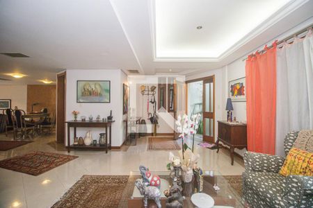 Sala de Estar de casa à venda com 4 quartos, 417m² em Petrópolis, Porto Alegre