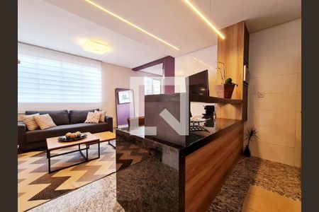 Sala de apartamento para alugar com 3 quartos, 145m² em Funcionários, Belo Horizonte