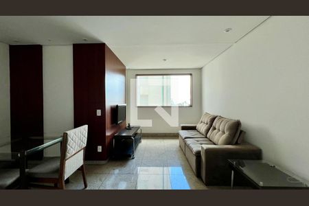 sala de apartamento para alugar com 2 quartos, 66m² em Belvedere, Belo Horizonte