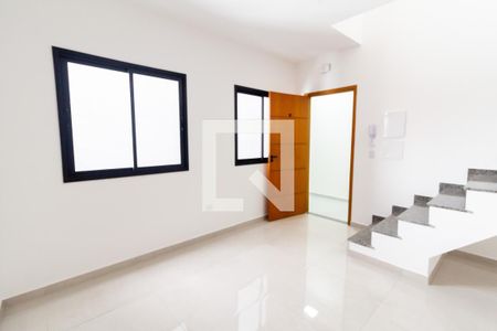 Sala de apartamento para alugar com 2 quartos, 84m² em Vila Homero Thon, Santo André