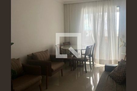 Sala  de apartamento à venda com 3 quartos, 70m² em Castelo, Belo Horizonte