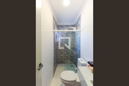 Banheiro da Suíte 1 de casa de condomínio à venda com 3 quartos, 160m² em Mooca, São Paulo