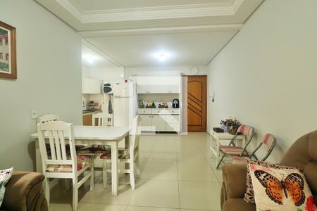 Sala de apartamento à venda com 3 quartos, 87m² em Parque das Nações, Santo André