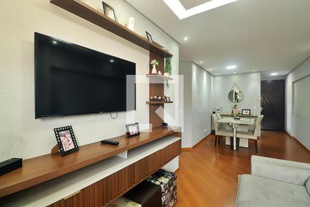 Sala de apartamento para alugar com 3 quartos, 82m² em Parque das Nações, Santo André