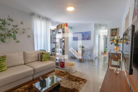 Sala de apartamento à venda com 3 quartos, 80m² em Barroca, Belo Horizonte
