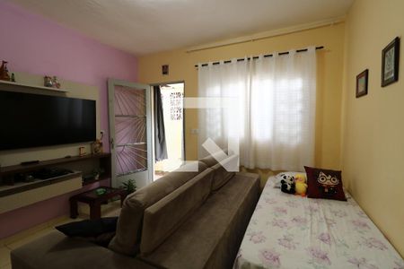 Sala de casa à venda com 2 quartos, 125m² em Parque Pereira, Santo André