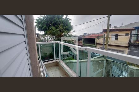 Varanda Quarto 1 de apartamento para alugar com 2 quartos, 55m² em Vila Tibiriçá, Santo André