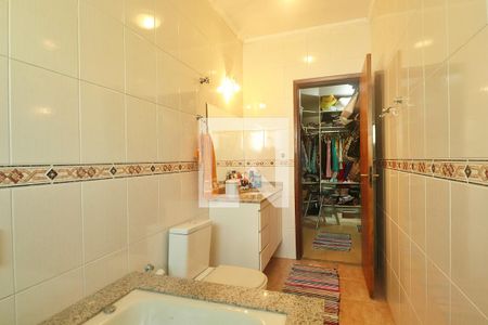 Suíte 1 - Banheiro do Quarto 1 de casa à venda com 4 quartos, 194m² em Vila Camilópolis, Santo André