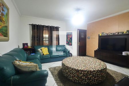 Sala de casa para alugar com 4 quartos, 194m² em Vila Camilópolis, Santo André