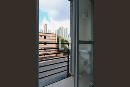 Varanda/Área de serviço de apartamento à venda com 1 quarto, 28m² em Santana, São Paulo