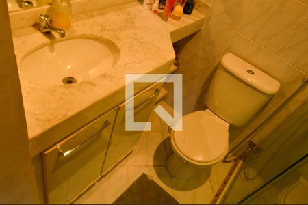 Banheiro da Suíte de casa de condomínio à venda com 3 quartos, 170m² em Pechincha, Rio de Janeiro