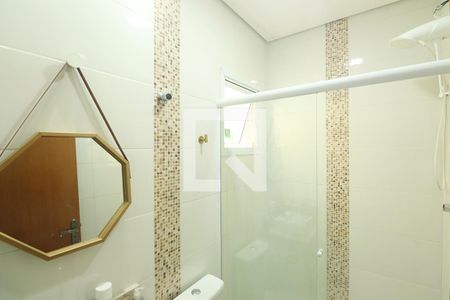 Suíte 1 - Banheiro do Quarto 1 de casa de condomínio para alugar com 2 quartos, 120m² em Vila Príncipe de Gales, Santo André