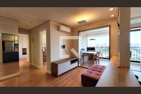 Sala de apartamento para alugar com 2 quartos, 60m² em Taquaral, Campinas