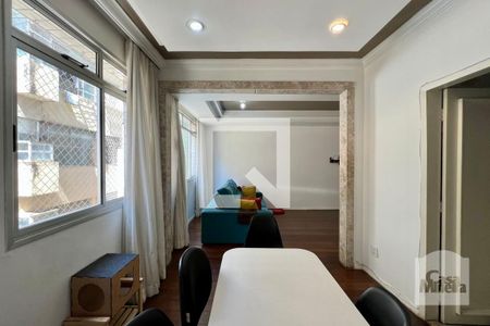 sala de apartamento à venda com 3 quartos, 100m² em Cidade Jardim, Belo Horizonte