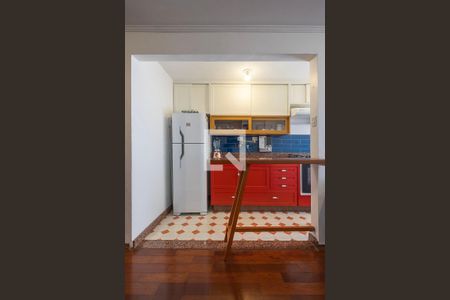 Sala/Cozinha de apartamento para alugar com 1 quarto, 50m² em Jardim Paulista, São Paulo