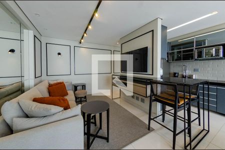 Sala de apartamento para alugar com 3 quartos, 83m² em Gutierrez, Belo Horizonte