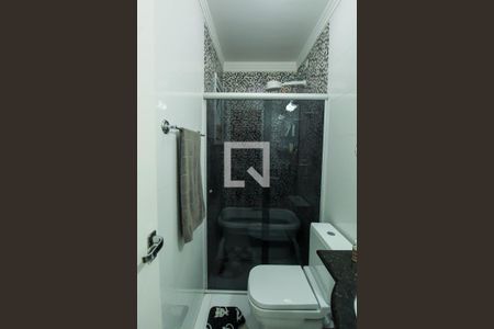 Banheiro da Suíte 1 de casa de condomínio para alugar com 4 quartos, 170m² em Mooca, São Paulo