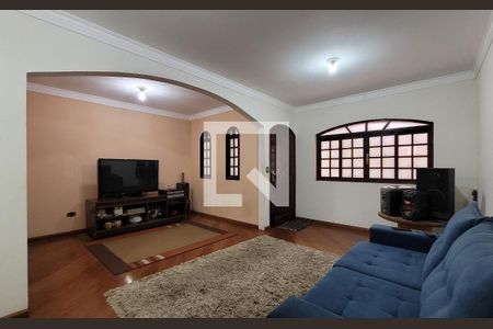 Sala de casa à venda com 4 quartos, 110m² em Vila Cecília Maria, Santo André