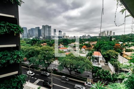 Vista da Varanda de apartamento para alugar com 1 quarto, 84m² em Cidade Jardim, São Paulo