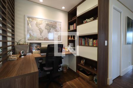 Escritório de apartamento à venda com 3 quartos, 124m² em Campestre, Santo André