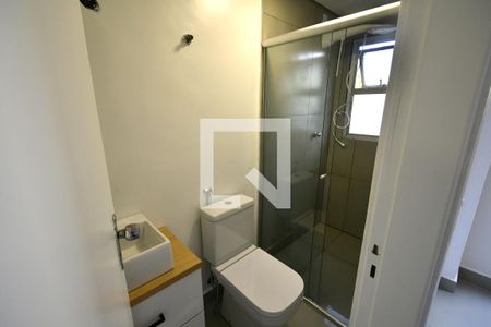 Banheiro de kitnet/studio à venda com 1 quarto, 47m² em Botafogo, Campinas