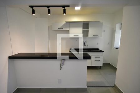 Cozinha de kitnet/studio para alugar com 1 quarto, 47m² em Botafogo, Campinas