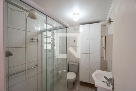 Banheiro Social de apartamento à venda com 1 quarto, 42m² em Bosque da Saúde, São Paulo