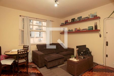 Sala de apartamento à venda com 3 quartos, 82m² em Cidade Baixa, Porto Alegre