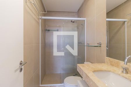 Banheiro de apartamento para alugar com 1 quarto, 46m² em Centro, Osasco