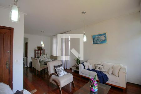 Sala de apartamento para alugar com 3 quartos, 130m² em Sion, Belo Horizonte