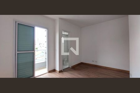 Quarto 1 suíte de apartamento à venda com 2 quartos, 57m² em Vila Curuca, Santo André