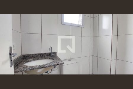 Banheiro Quarto 1 suíte de apartamento à venda com 2 quartos, 57m² em Vila Curuca, Santo André