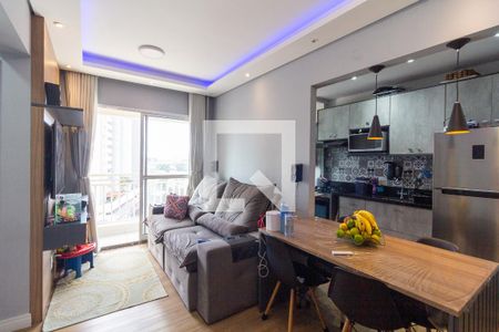Sala  de apartamento para alugar com 2 quartos, 49m² em Jaguaribe, Osasco