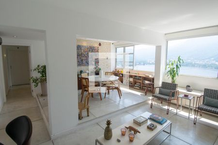 Sala de apartamento à venda com 2 quartos, 108m² em Lagoa, Rio de Janeiro