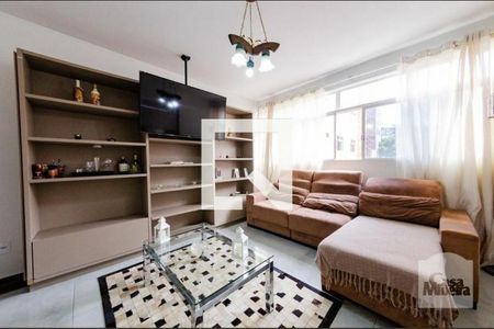 Sala de apartamento à venda com 4 quartos, 150m² em Barroca, Belo Horizonte