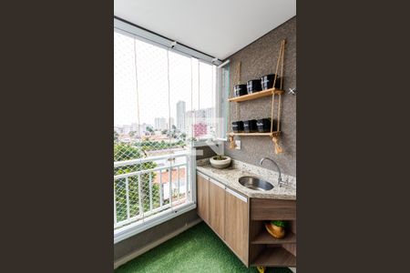 Varanda de apartamento para alugar com 2 quartos, 63m² em Campestre, Santo André