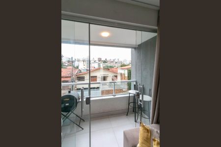 Varanda de apartamento à venda com 2 quartos, 63m² em Nova Granada, Belo Horizonte